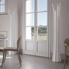 bamboo branco e strass bege